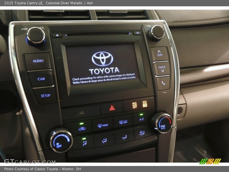 Celestial Silver Metallic / Ash 2015 Toyota Camry LE