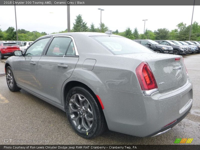 Ceramic Grey / Black 2018 Chrysler 300 Touring AWD