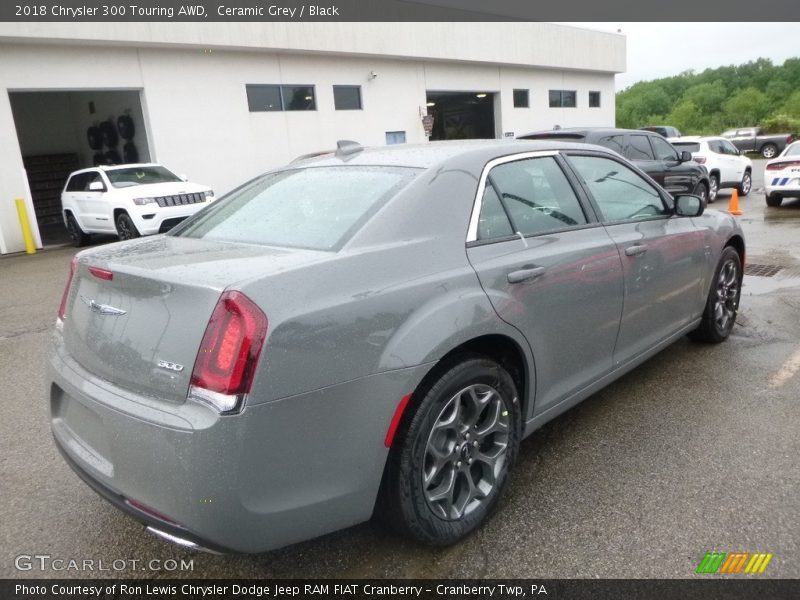 Ceramic Grey / Black 2018 Chrysler 300 Touring AWD