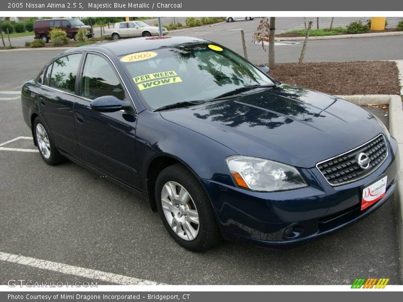 Majestic Blue Metallic / Charcoal 2005 Nissan Altima 2.5 S