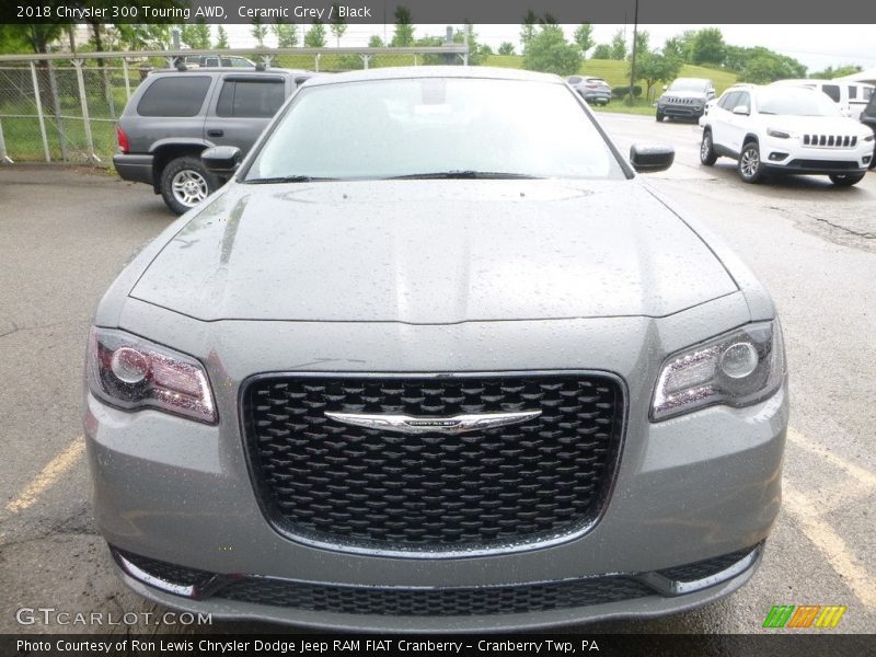 Ceramic Grey / Black 2018 Chrysler 300 Touring AWD