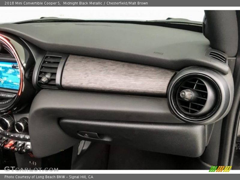 Midnight Black Metallic / Chesterfield/Malt Brown 2018 Mini Convertible Cooper S