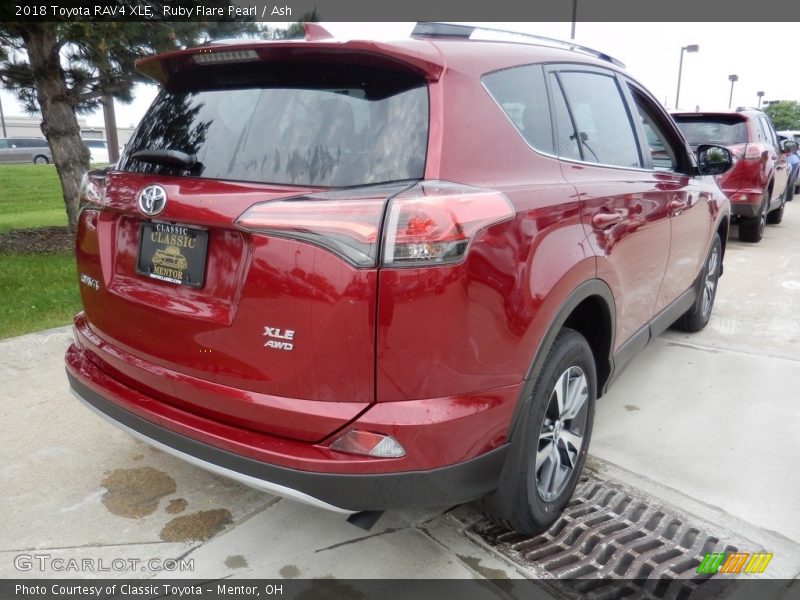 Ruby Flare Pearl / Ash 2018 Toyota RAV4 XLE