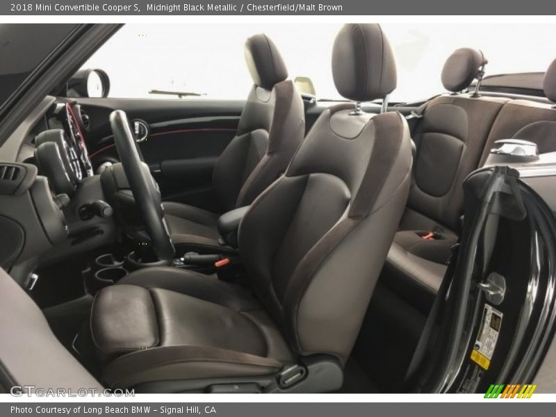 2018 Convertible Cooper S Chesterfield/Malt Brown Interior