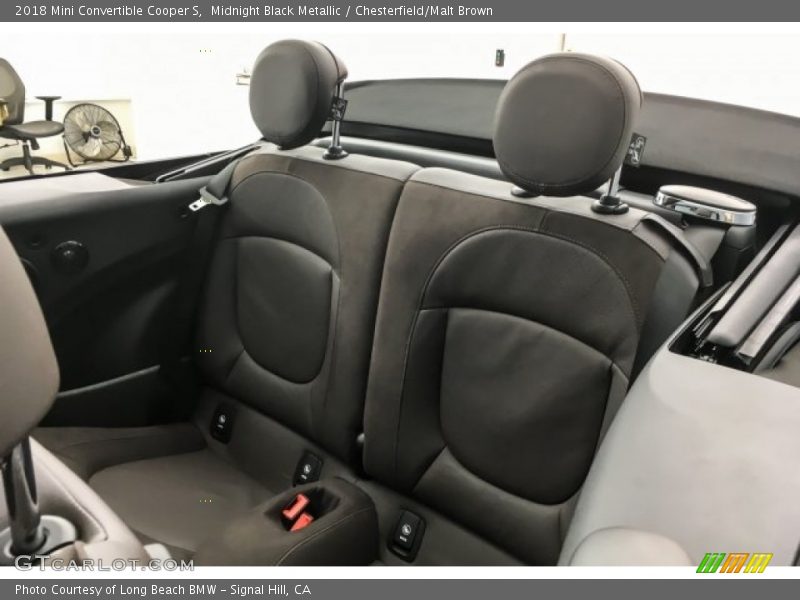 Midnight Black Metallic / Chesterfield/Malt Brown 2018 Mini Convertible Cooper S