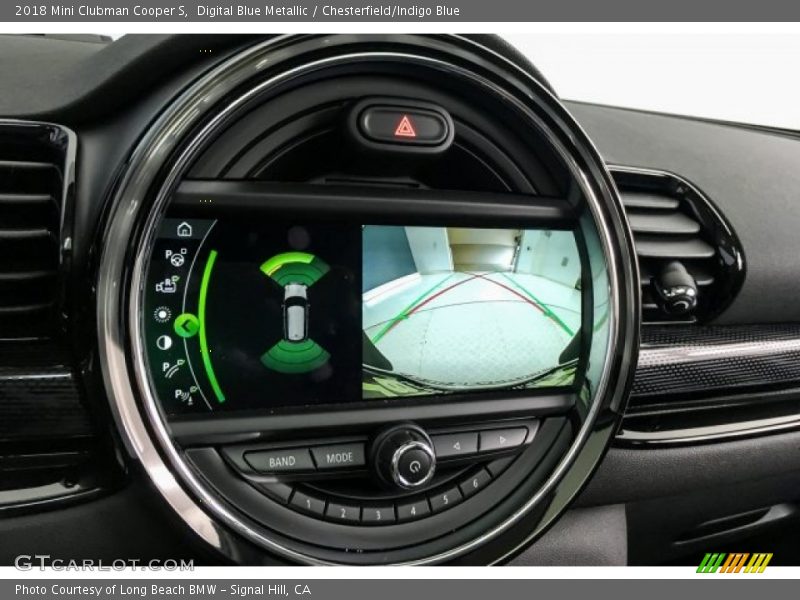 Digital Blue Metallic / Chesterfield/Indigo Blue 2018 Mini Clubman Cooper S