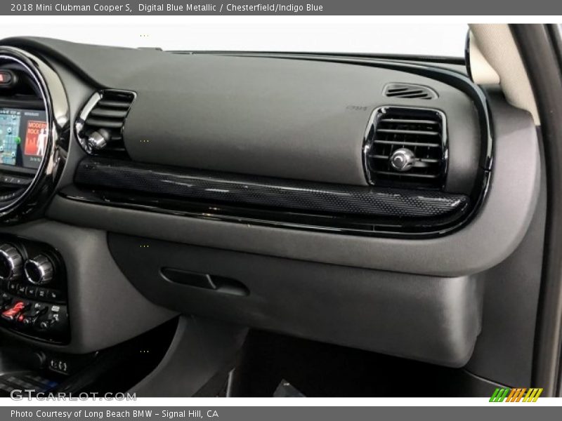 Digital Blue Metallic / Chesterfield/Indigo Blue 2018 Mini Clubman Cooper S