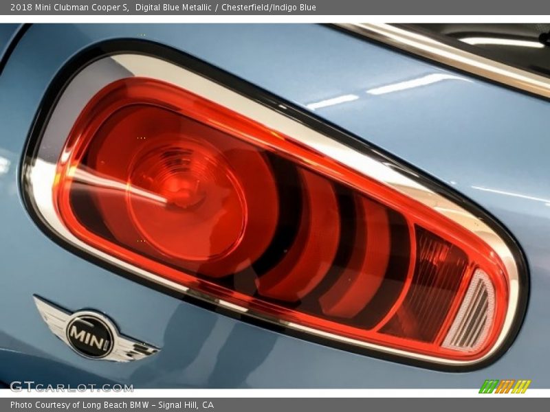 Digital Blue Metallic / Chesterfield/Indigo Blue 2018 Mini Clubman Cooper S