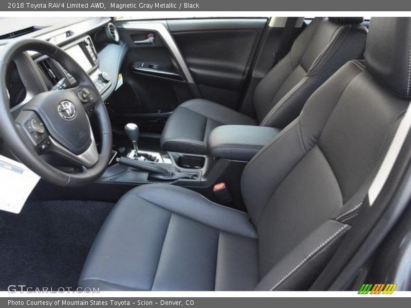 Magnetic Gray Metallic / Black 2018 Toyota RAV4 Limited AWD