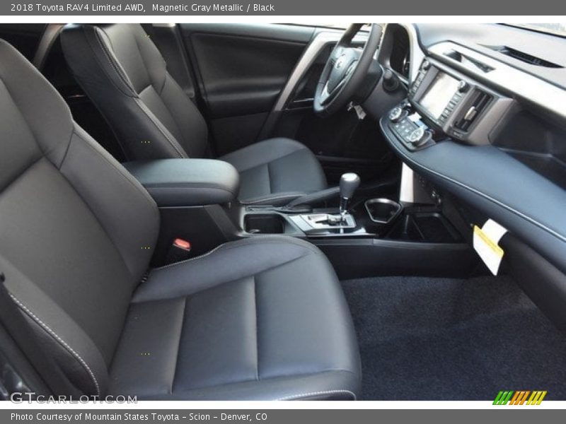 Magnetic Gray Metallic / Black 2018 Toyota RAV4 Limited AWD