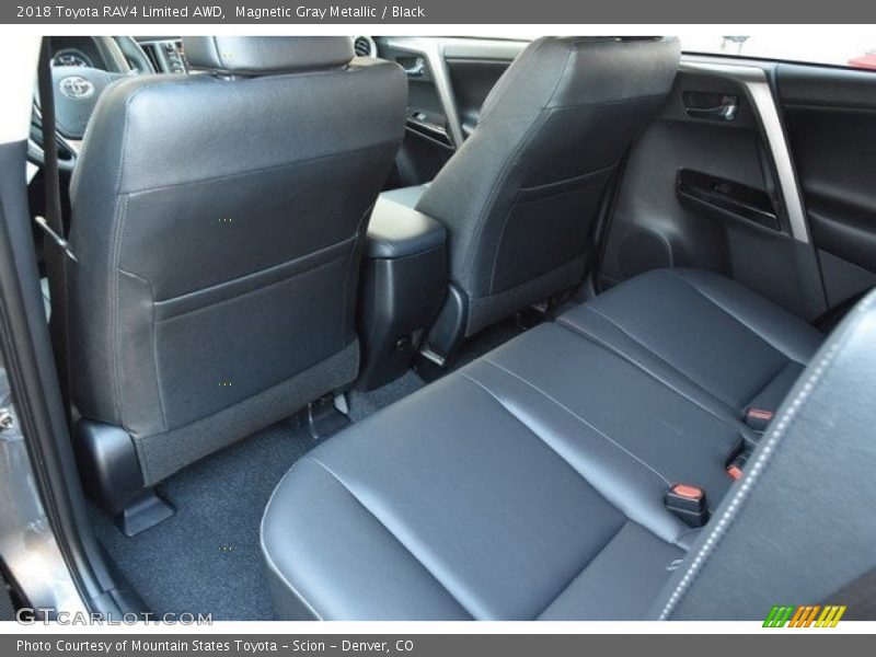 Magnetic Gray Metallic / Black 2018 Toyota RAV4 Limited AWD
