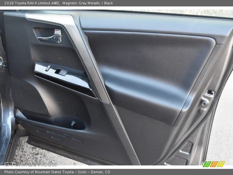 Magnetic Gray Metallic / Black 2018 Toyota RAV4 Limited AWD