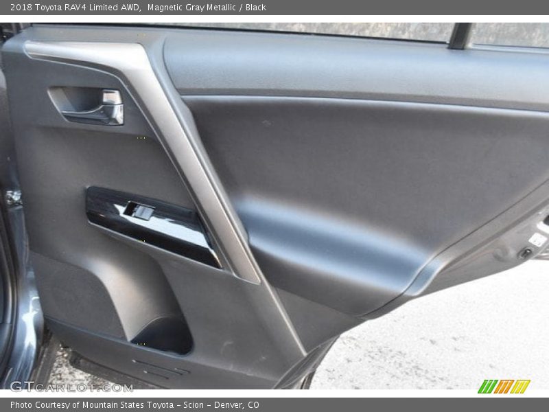 Magnetic Gray Metallic / Black 2018 Toyota RAV4 Limited AWD