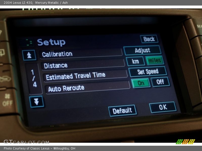 Mercury Metallic / Ash 2004 Lexus LS 430