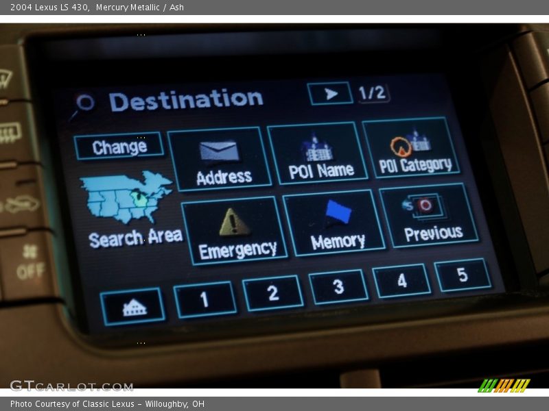 Mercury Metallic / Ash 2004 Lexus LS 430