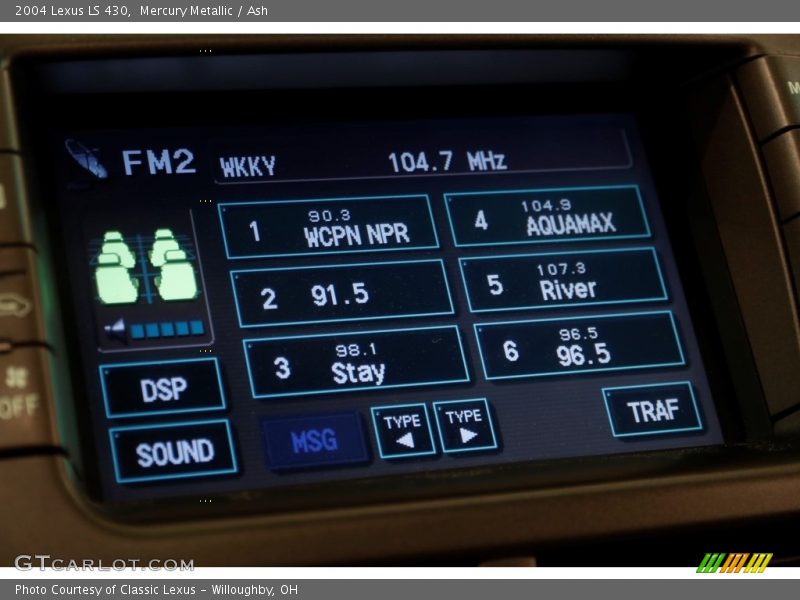Mercury Metallic / Ash 2004 Lexus LS 430