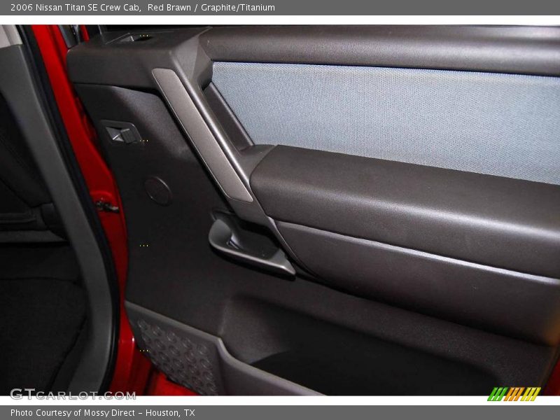Red Brawn / Graphite/Titanium 2006 Nissan Titan SE Crew Cab