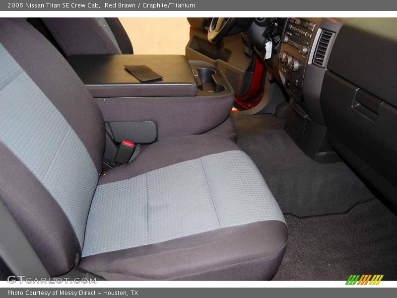 Red Brawn / Graphite/Titanium 2006 Nissan Titan SE Crew Cab
