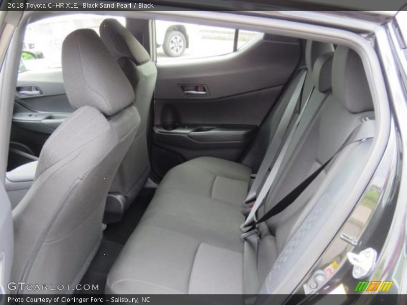 Rear Seat of 2018 C-HR XLE