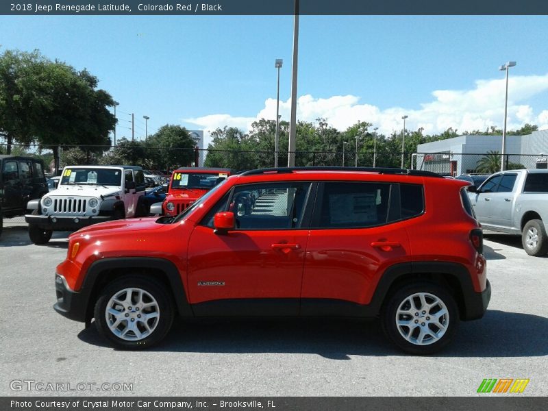 Colorado Red / Black 2018 Jeep Renegade Latitude