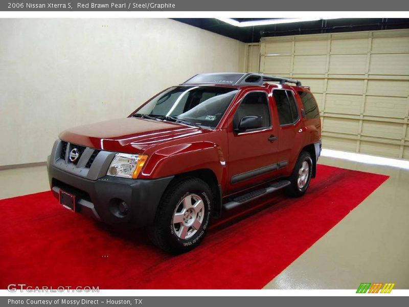 Red Brawn Pearl / Steel/Graphite 2006 Nissan Xterra S