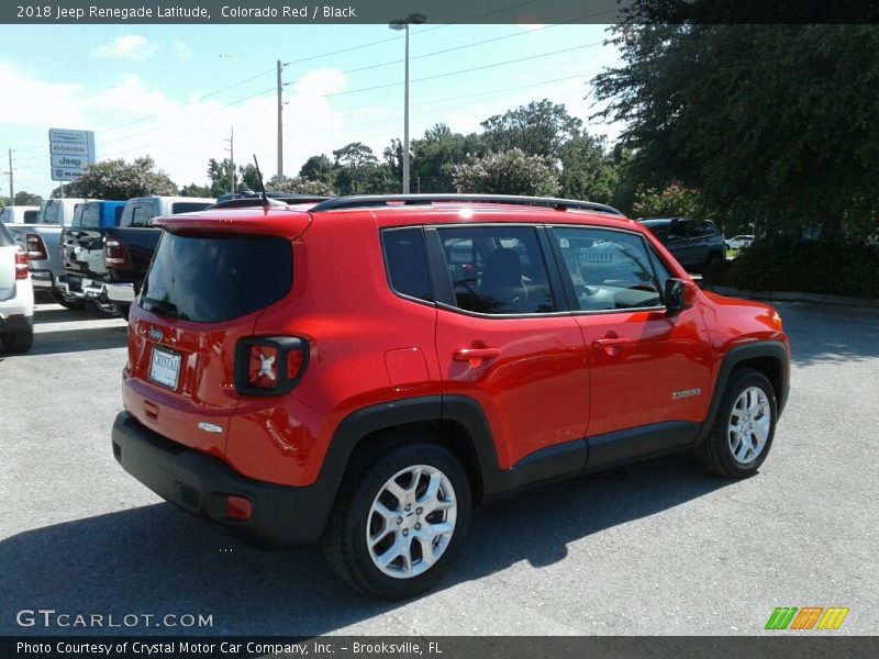 Colorado Red / Black 2018 Jeep Renegade Latitude