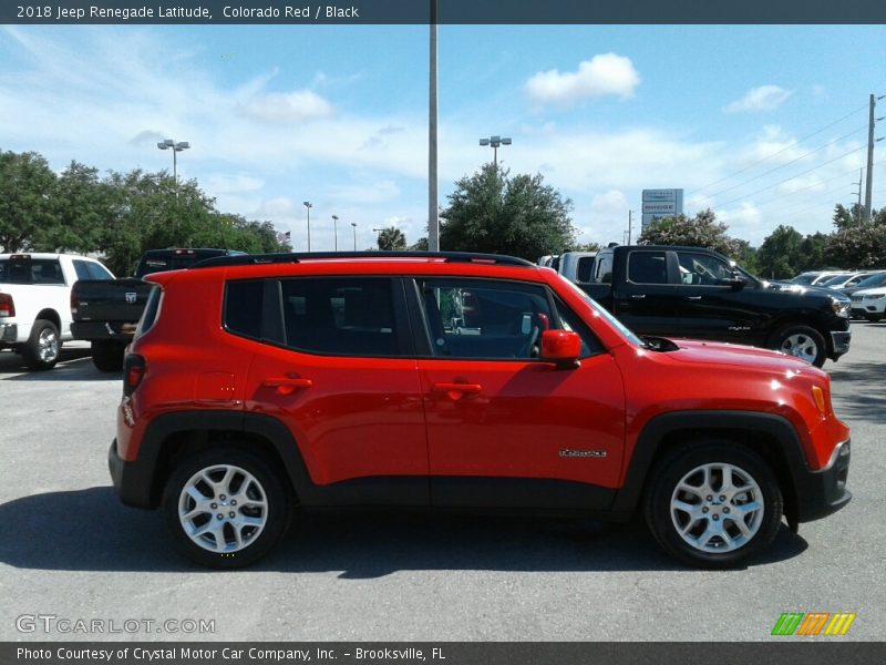 Colorado Red / Black 2018 Jeep Renegade Latitude
