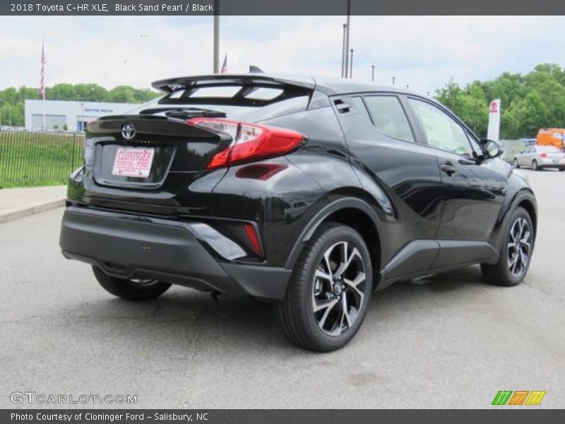 Black Sand Pearl / Black 2018 Toyota C-HR XLE
