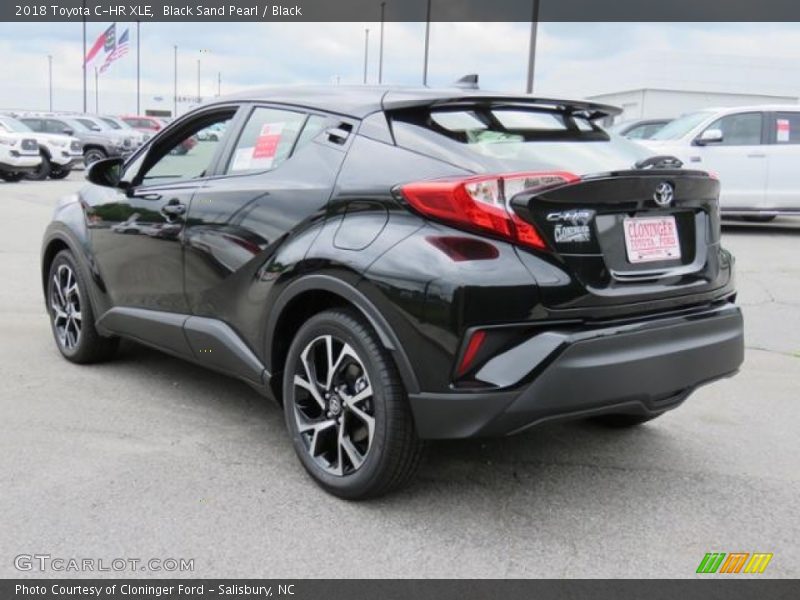Black Sand Pearl / Black 2018 Toyota C-HR XLE