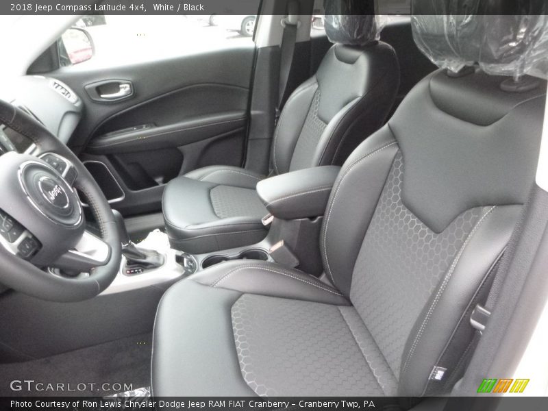 White / Black 2018 Jeep Compass Latitude 4x4