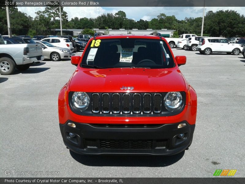 Colorado Red / Black 2018 Jeep Renegade Latitude