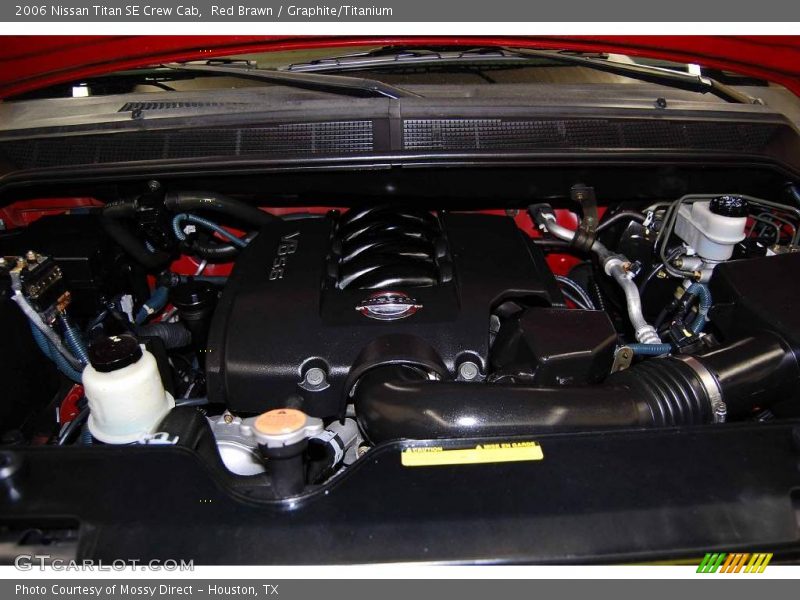 Red Brawn / Graphite/Titanium 2006 Nissan Titan SE Crew Cab