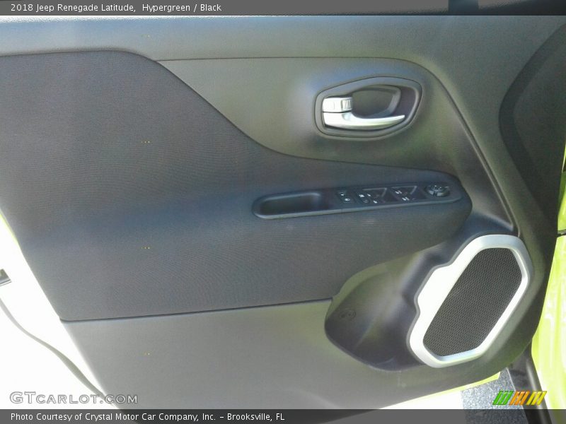 Hypergreen / Black 2018 Jeep Renegade Latitude