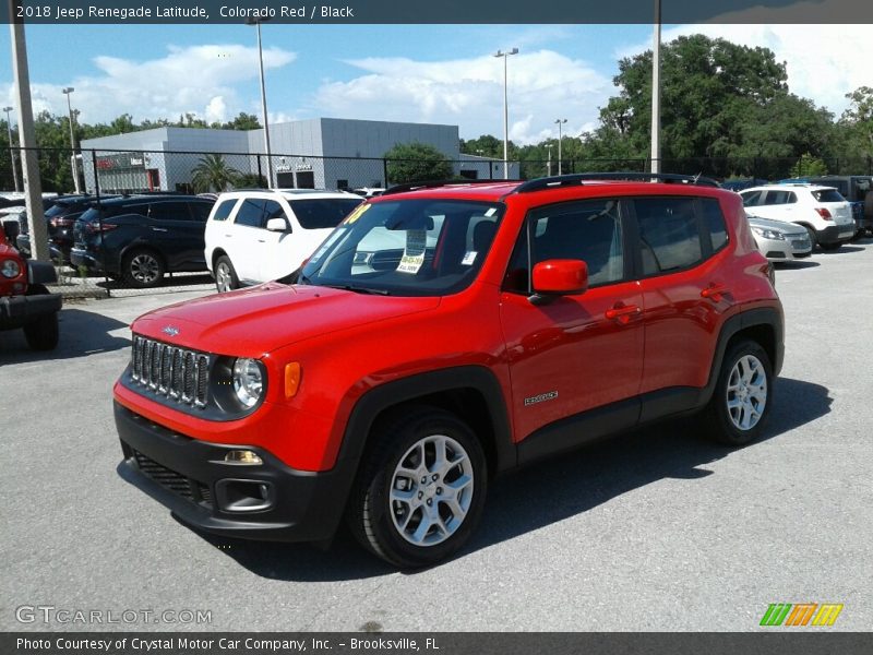 Colorado Red / Black 2018 Jeep Renegade Latitude
