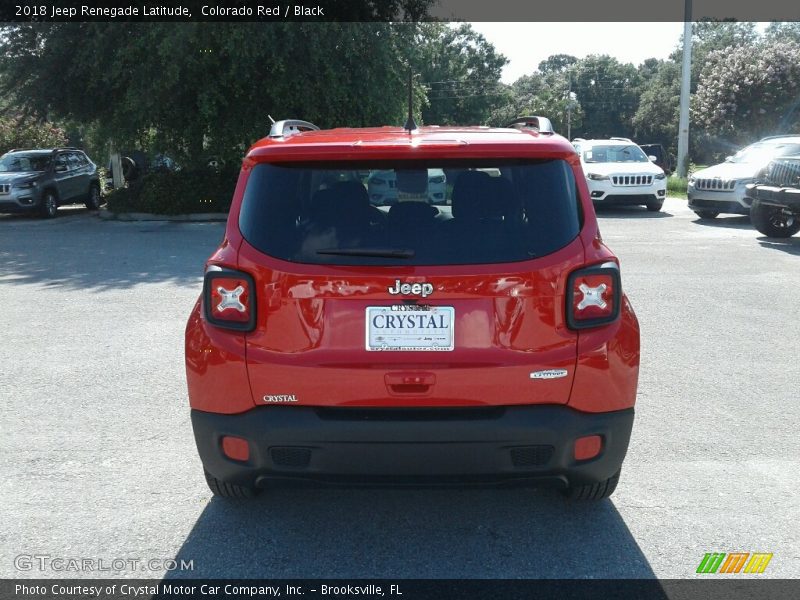 Colorado Red / Black 2018 Jeep Renegade Latitude