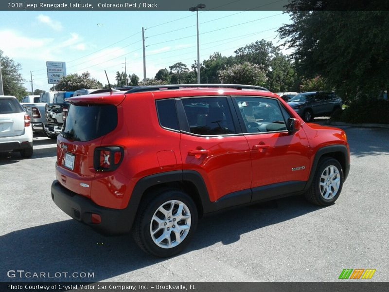Colorado Red / Black 2018 Jeep Renegade Latitude