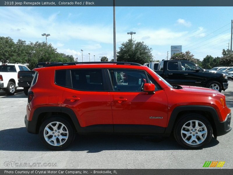 Colorado Red / Black 2018 Jeep Renegade Latitude