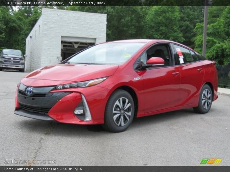  2018 Prius Prime Advanced Hypersonic Red