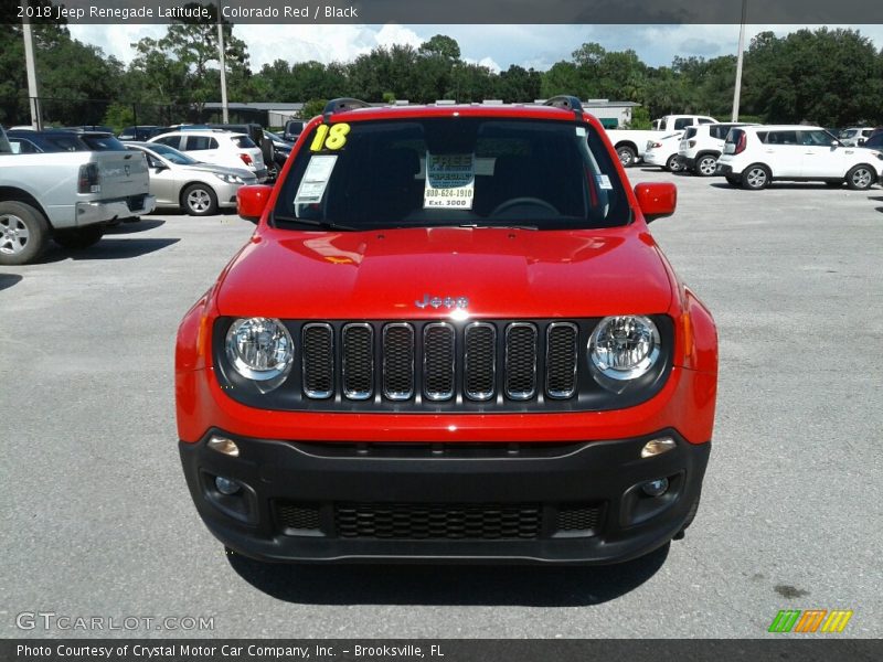 Colorado Red / Black 2018 Jeep Renegade Latitude
