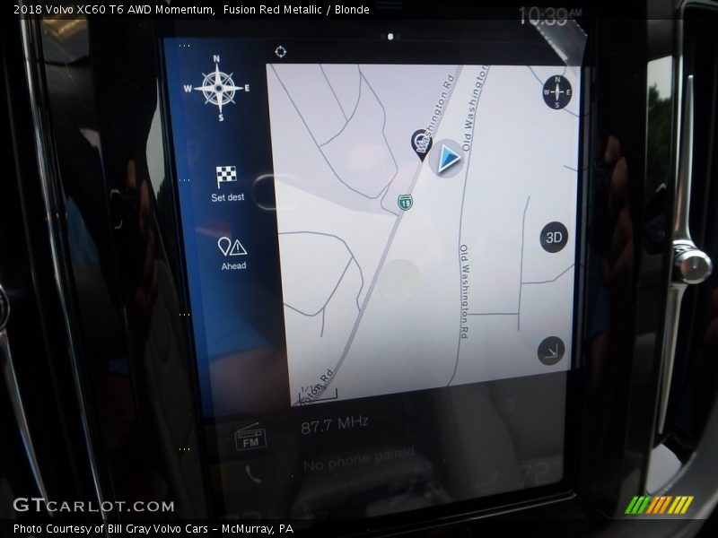 Navigation of 2018 XC60 T6 AWD Momentum