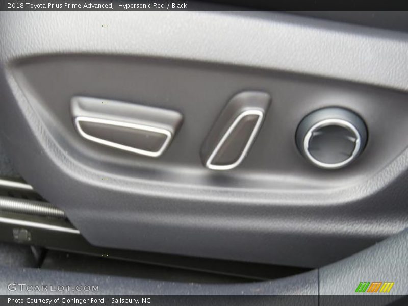 Hypersonic Red / Black 2018 Toyota Prius Prime Advanced