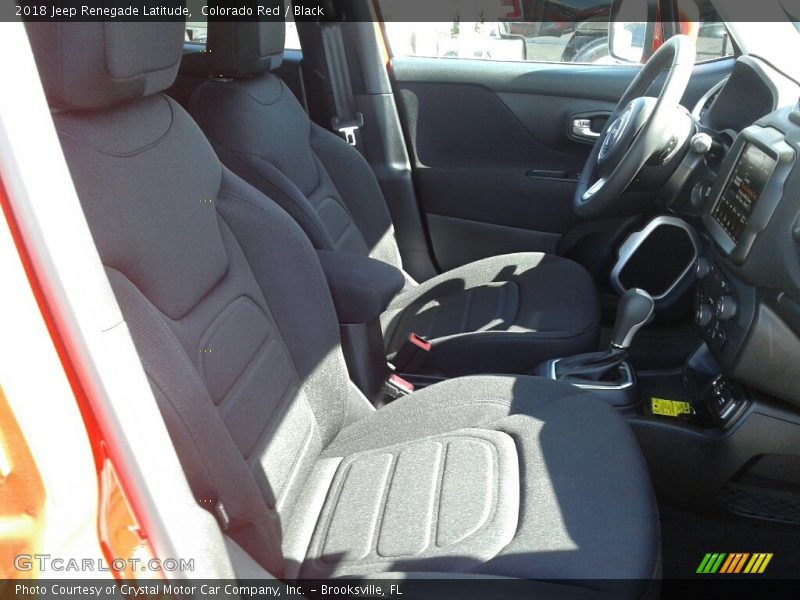 Colorado Red / Black 2018 Jeep Renegade Latitude