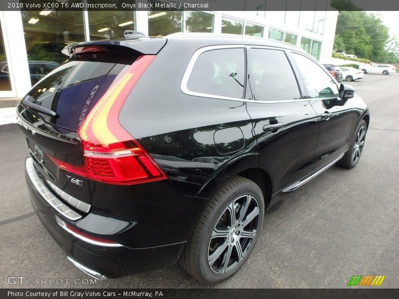Onyx Black Metallic / Charcoal 2018 Volvo XC60 T6 AWD Inscription
