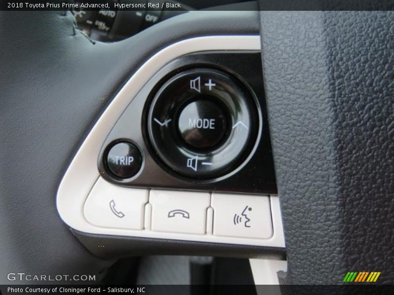  2018 Prius Prime Advanced Steering Wheel