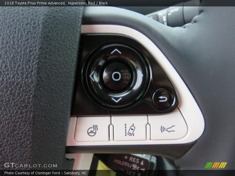  2018 Prius Prime Advanced Steering Wheel