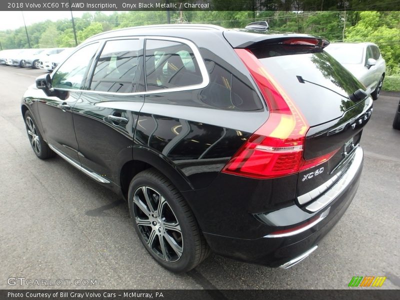 Onyx Black Metallic / Charcoal 2018 Volvo XC60 T6 AWD Inscription