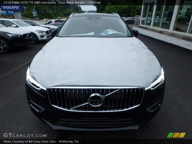 Onyx Black Metallic / Charcoal 2018 Volvo XC60 T6 AWD Inscription