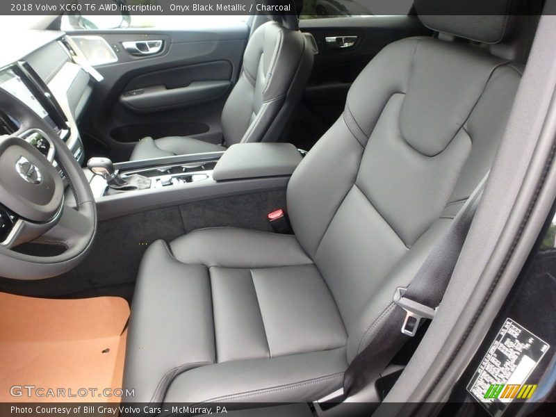 Front Seat of 2018 XC60 T6 AWD Inscription