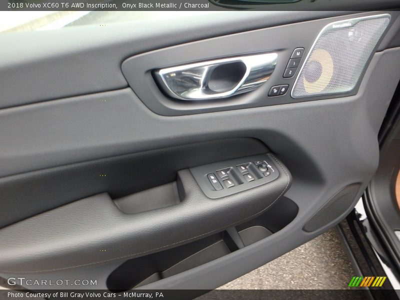Onyx Black Metallic / Charcoal 2018 Volvo XC60 T6 AWD Inscription
