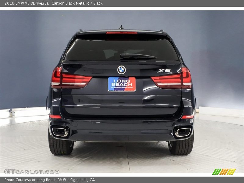 Carbon Black Metallic / Black 2018 BMW X5 sDrive35i